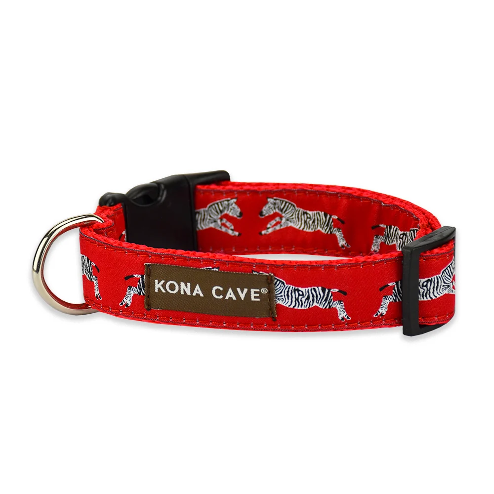 Adjustable Collar with Urban Zebra